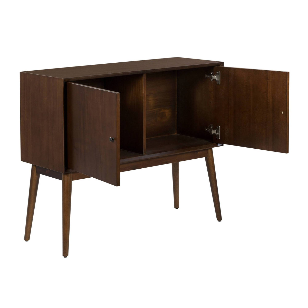 2 Door Storage Cabinet, Classic Walnut, Brown H868264