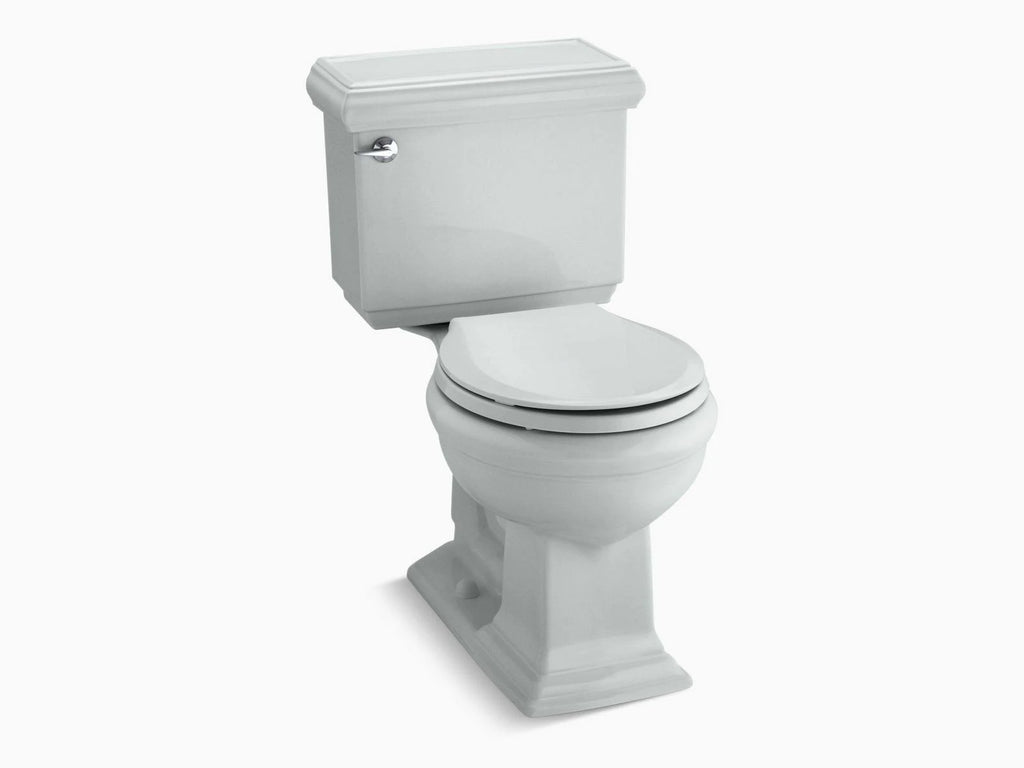 Ice Grey Two Piece Round Front Comfort Height Toilet J7306