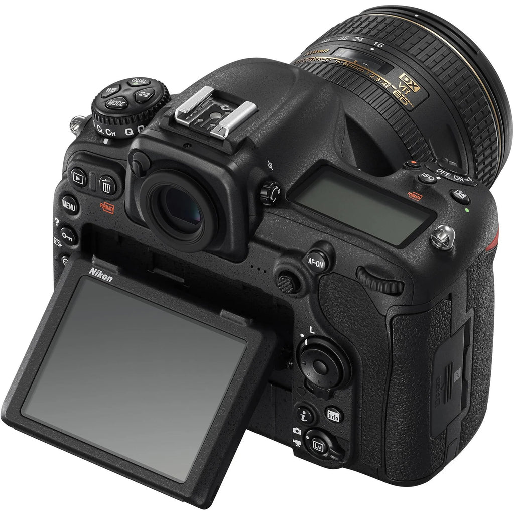 Nikon D500 DSLR Camera with 16-80mm & 70-300mm Lenses + 64GB Extreme Pro SDXC, UV Filter, 2x Spare Batteries (32pc Bundle) H3176