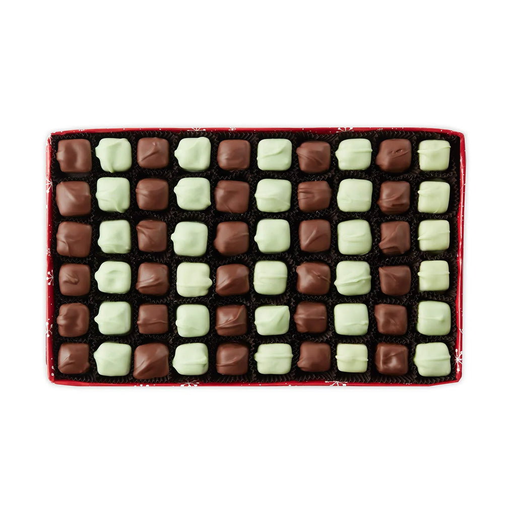 Milk Chocolate And Pastel Candy With A Mint Chocolate Center, 1 Lb N1674