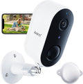 Wireless Outdoor Security Camera 1080P FHD Night Vision 2-Way Audio X89336