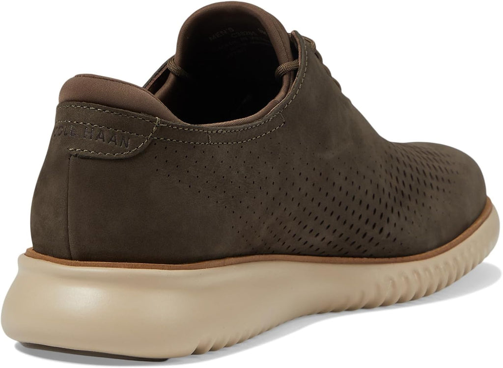 Deep Olive Nubuck/Oat Oxford Shoes J1038