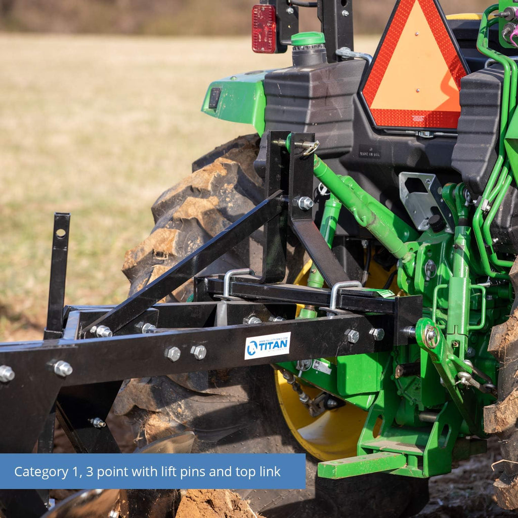 18-in Double Bottom Moldboard Turn Plow, Category 1, 3-Point Hitch W257