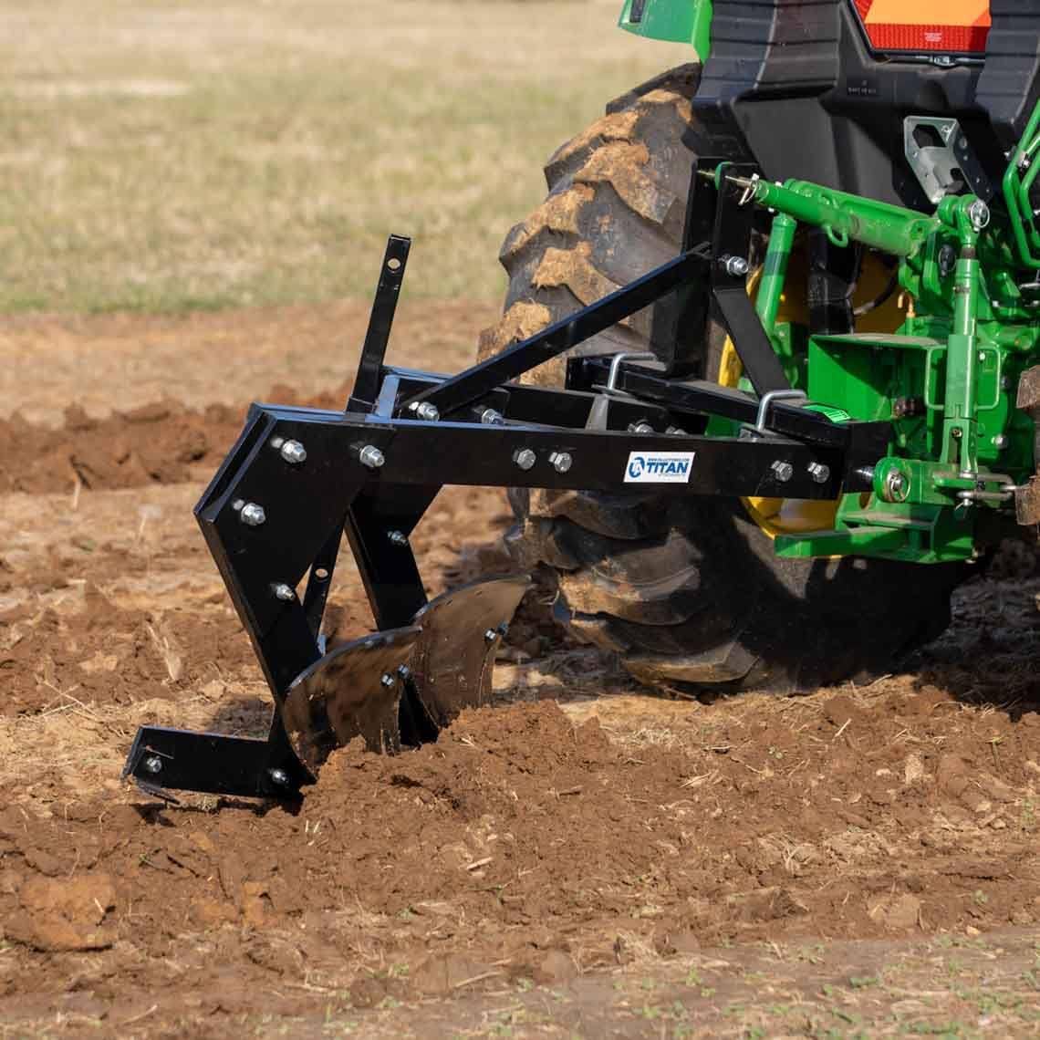 18-in Double Bottom Moldboard Turn Plow, Category 1, 3-Point Hitch W257
