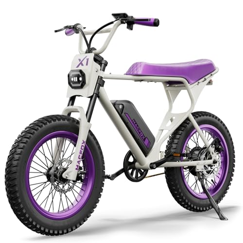 Peak 750W 25MPH Electric Bike with 20" Fat Tires and Front Suspension H2679