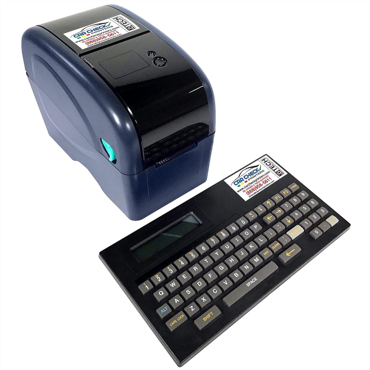 Car Check Service Reminder Printer Kit with Ink & 500 Stickers H987243