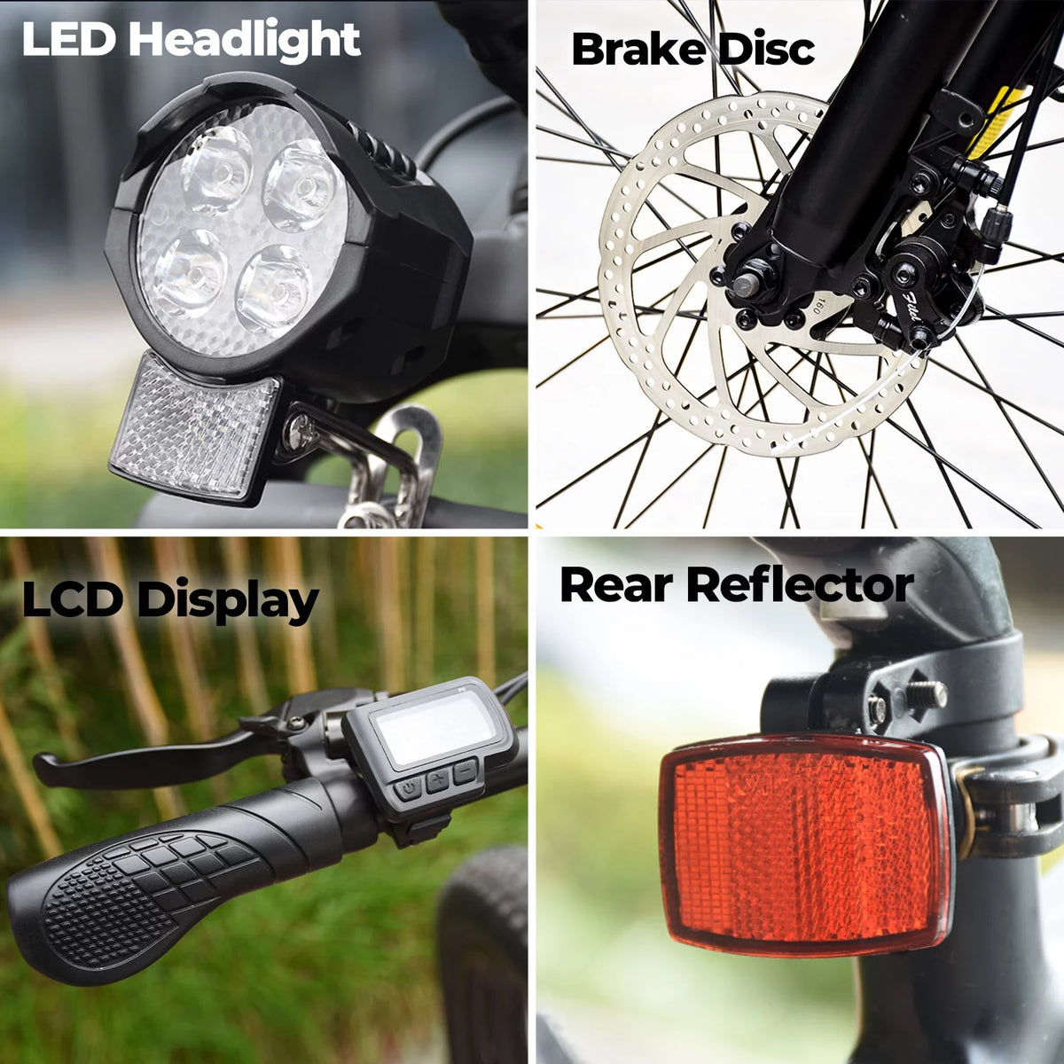 500W 26 x 4.0 Fat Tire Electric Bike O8795