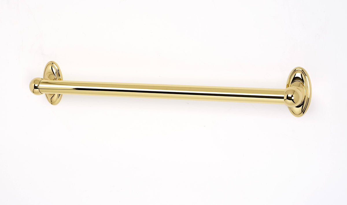 Polished Brass Grab Bar V27001