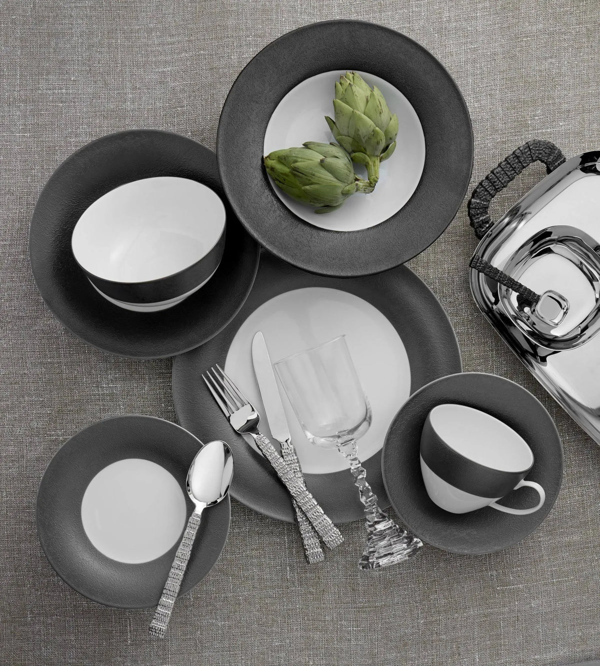 5 Piece Cast Iron Place Setting D813