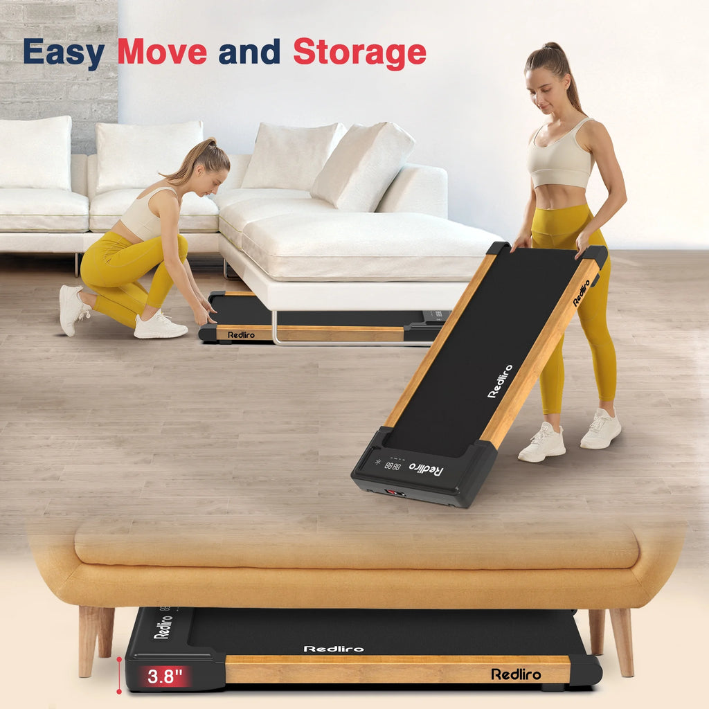 White 2.25HP Walking Pad Treadmill W808477