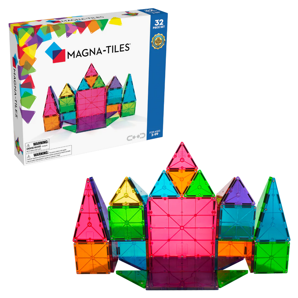 32-Piece Magnetic Construction Set O42338