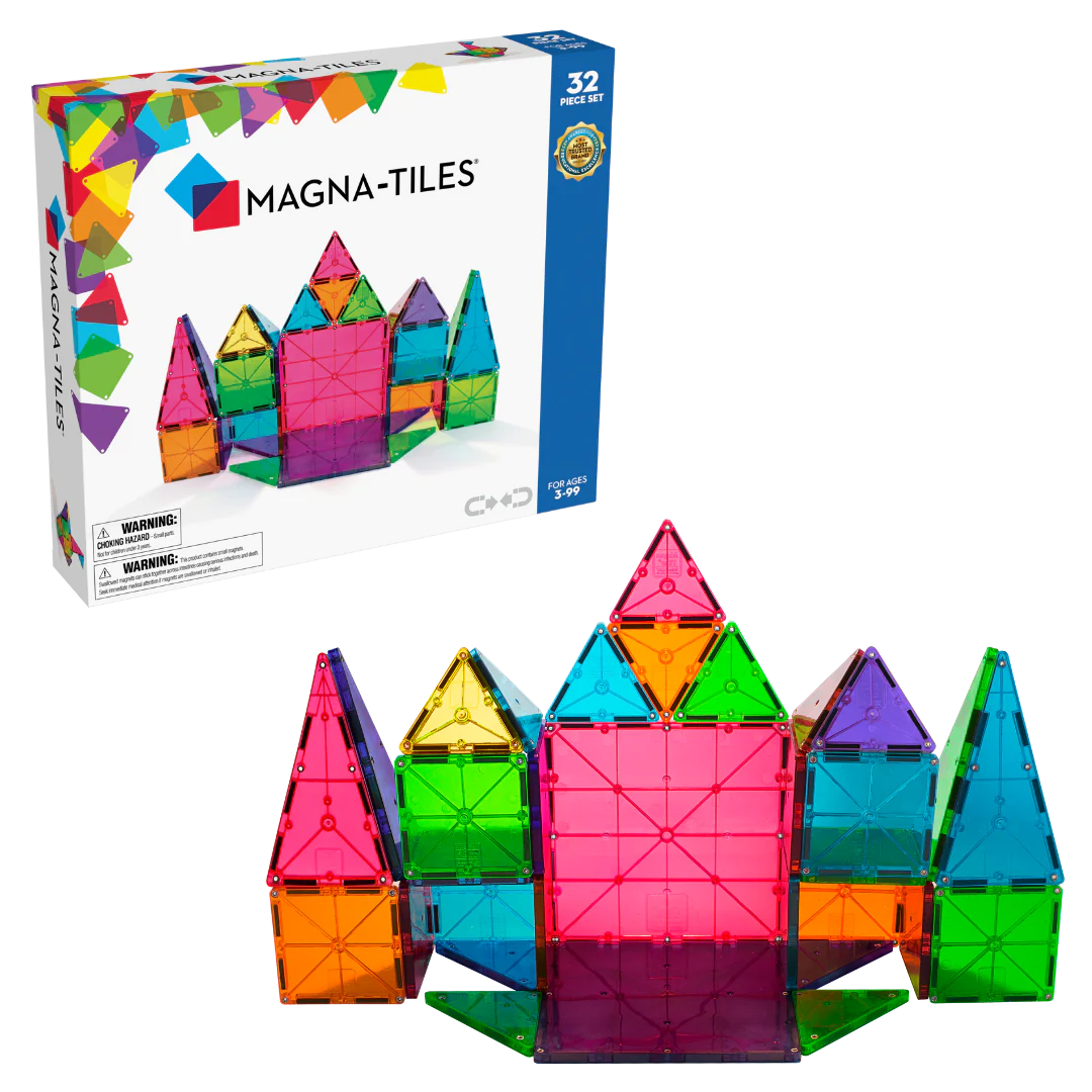 32-Piece Magnetic Construction Set O42338