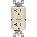20 Amp 125-Volt Tamper Resistant GFCI Outlet, Light Almond (3-Pack) C18580