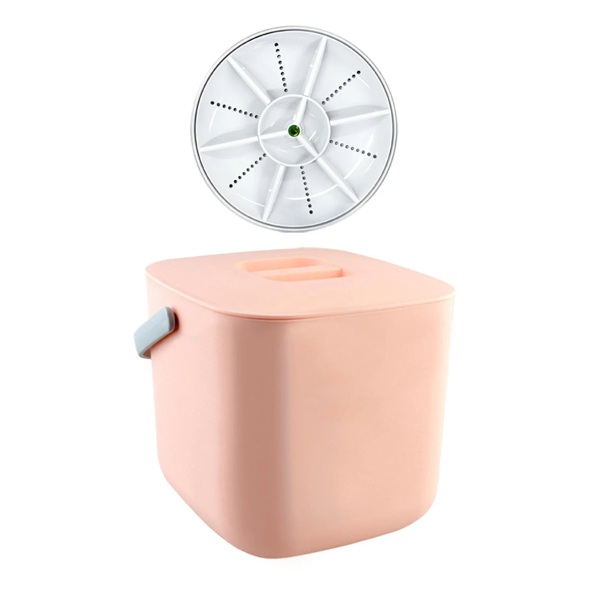 White Mini USB Dishwasher with Bucket X945672