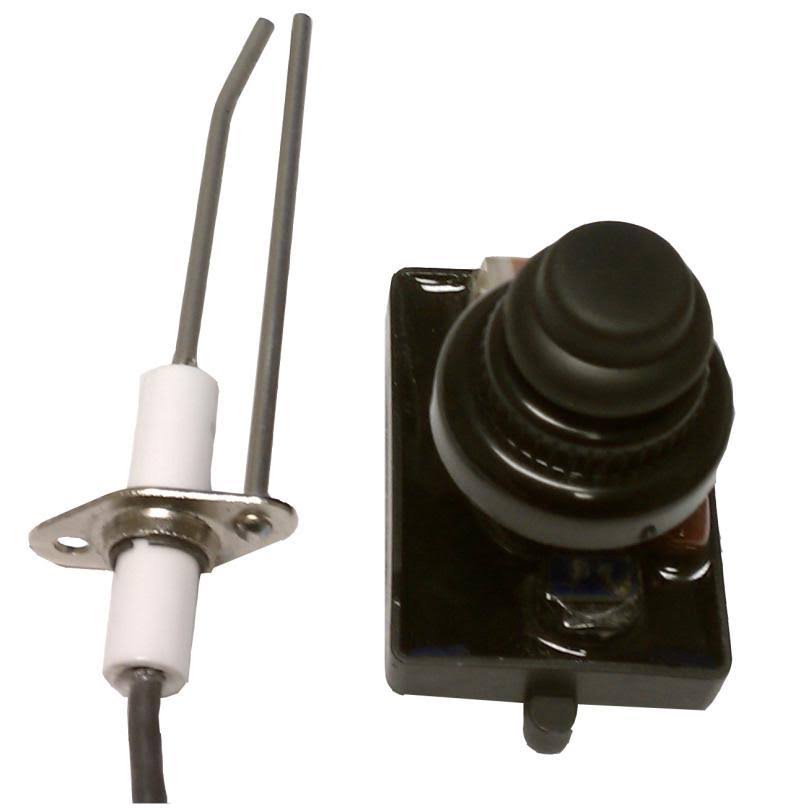 18x22 Rectangular Stainless Steel Drop in Firepit Pan with Spark Ignition Kit K8923