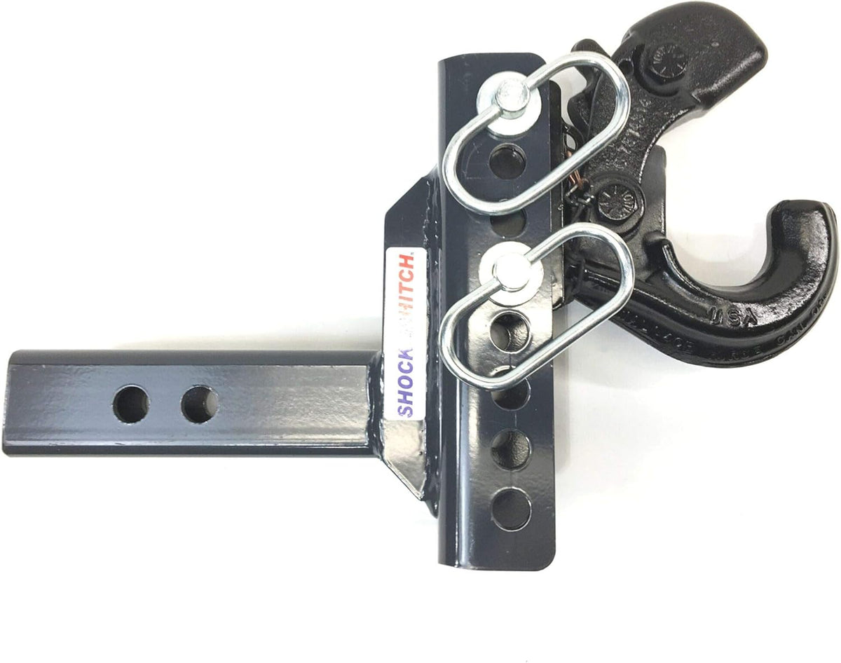 Pintle Hook Drop Ball Mount 12,000 lbs, Fits 3" Hitch K75702