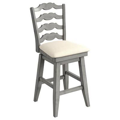 Swivel Bar and Counter Stool, Weathered Gray, Counter Stool E52523