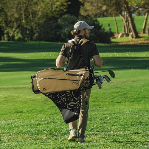 Lightweight Golf Stand Bag with 7 Way Dividers and 5 Pockets Y196922
