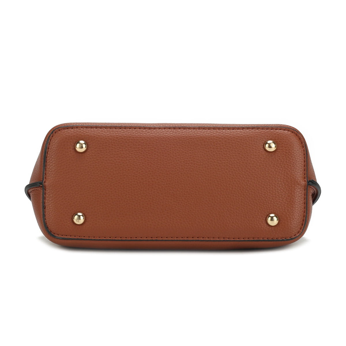 Black Vegan Leather Satchel & Wristlet Wallet A238