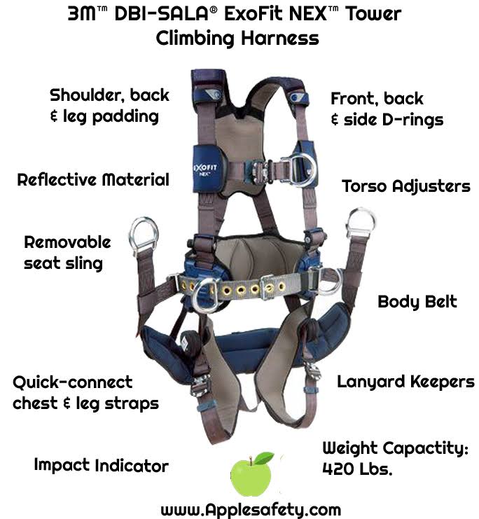Tower Climbing Harness F980