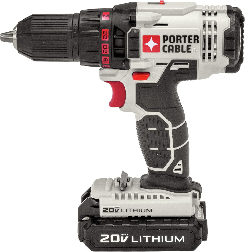 20V MAX Cordless Drill/Driver Kit, 1/2-Inch L6977
