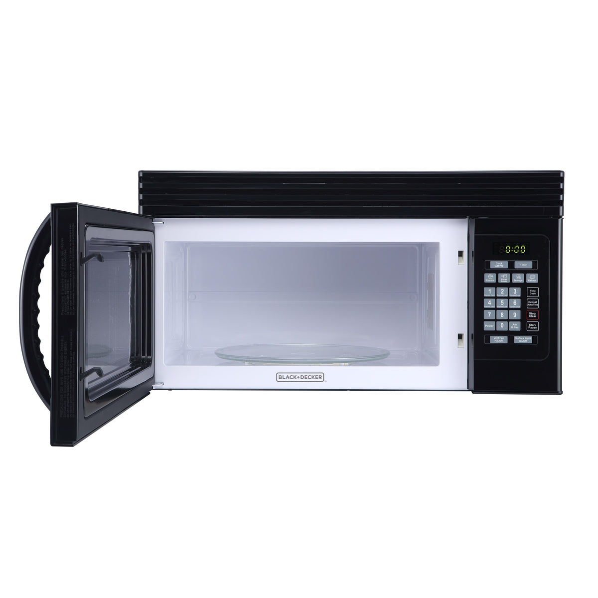 Black Over the Range Microwave I198447