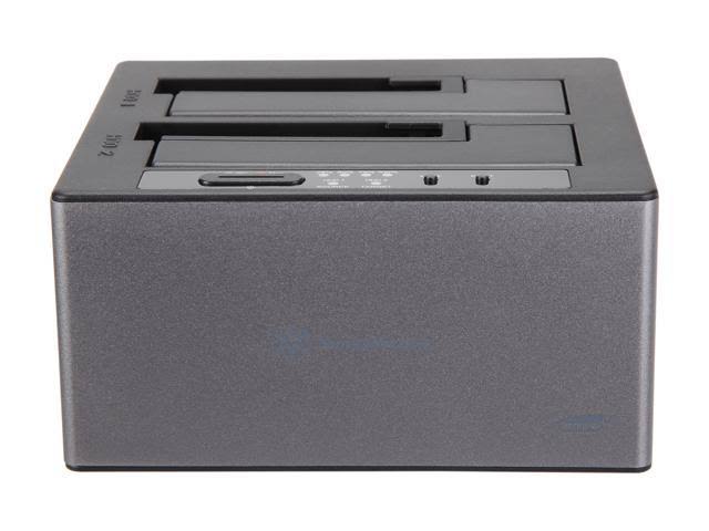 External Hard Drive Docking Station with USB 3.1 Type-C D420726