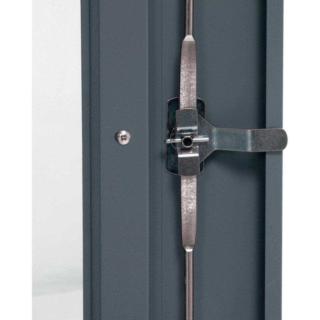 Clear View Storage Cabinet 48x24x78 Gray J83416