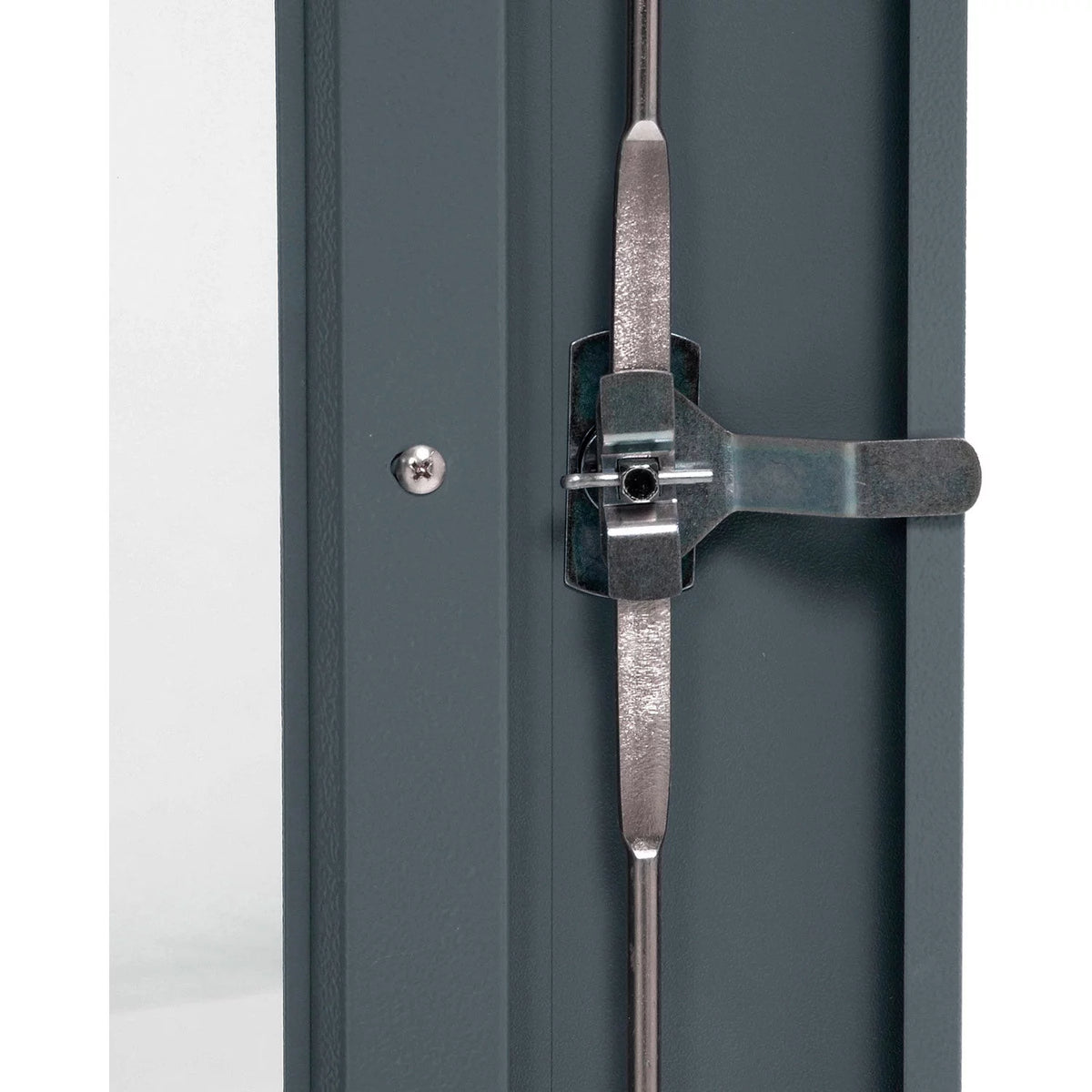 Clear View Storage Cabinet 48x24x78 Gray J83416