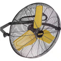 Yellow 2 Speeds 24 in. Wall Fan R163