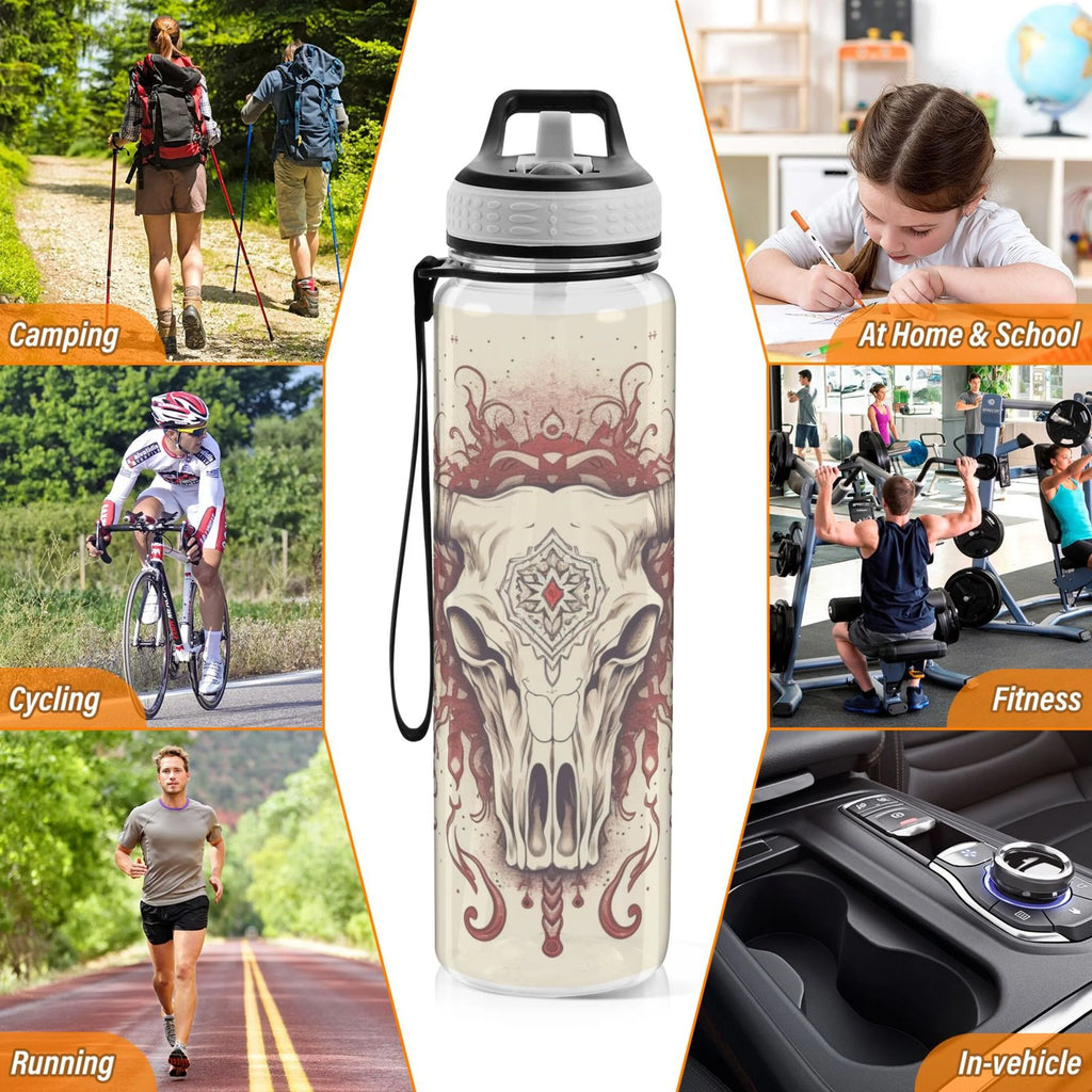 32oz Leakproof Tritan Water Bottle with Straw F581309