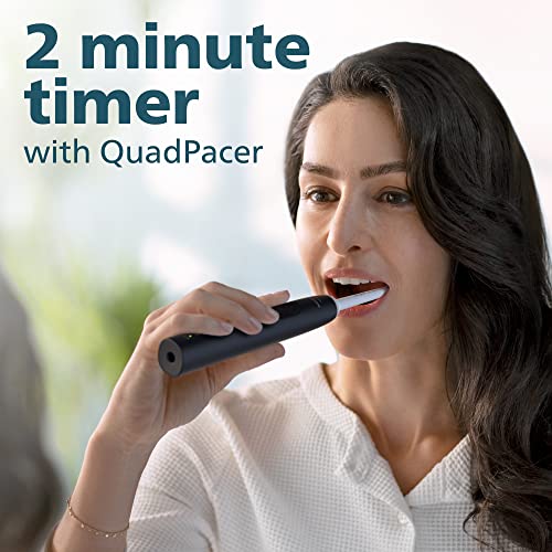 Rechargeable Electric Toothbrush with Pressure Sensor, Black J838