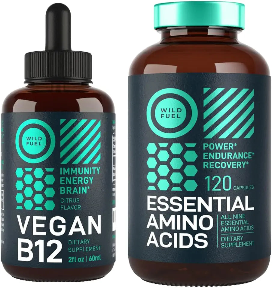 Vegan Vitamin B12 Liquid Energy Bundle J1351