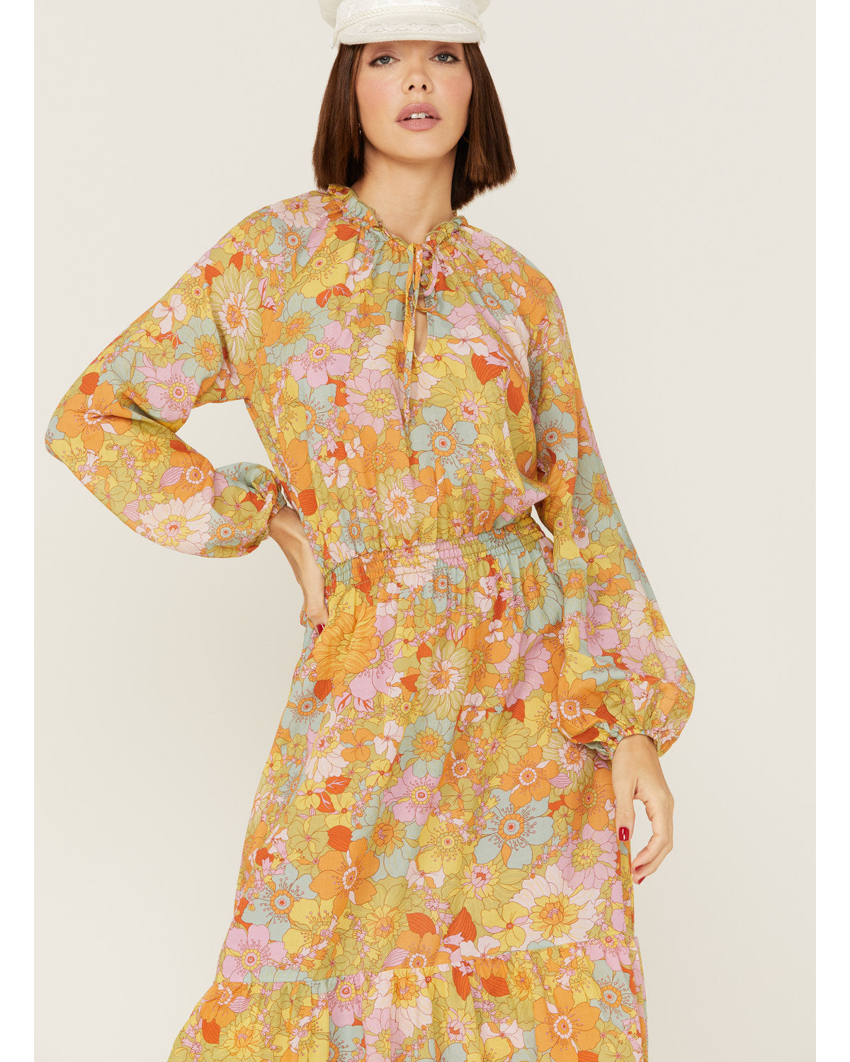 Multi Medium Midi Dress N13545