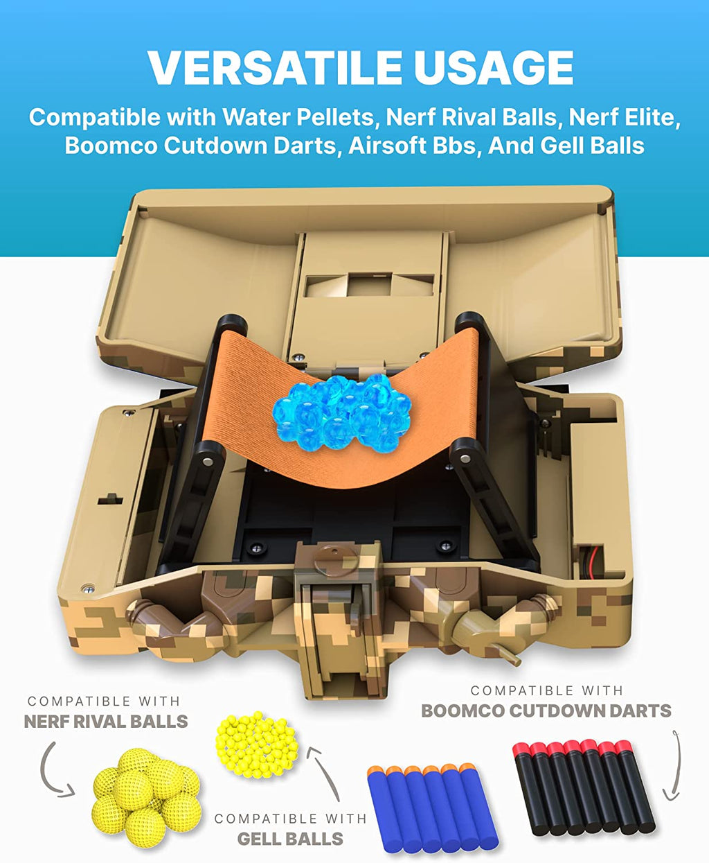 Brown Plastic Claymore Toy, 1 Pack D64184