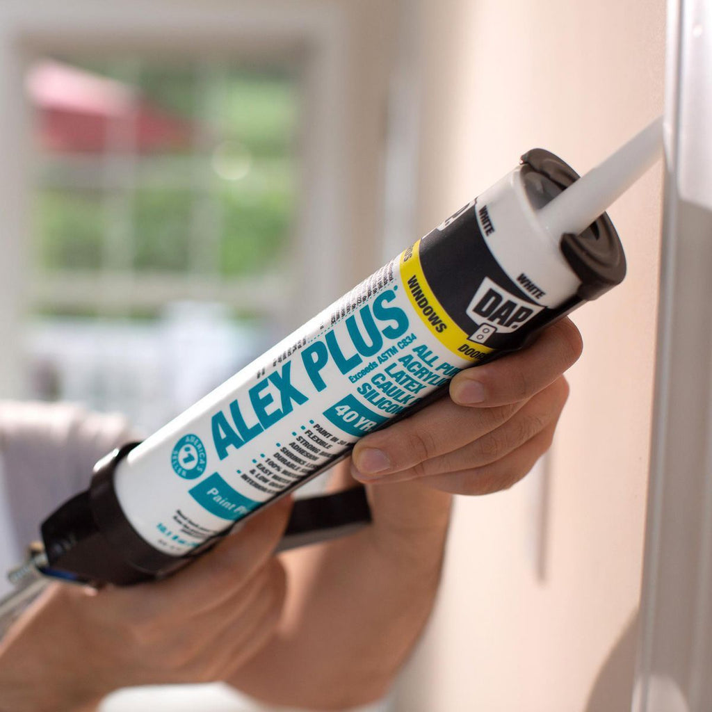 White Acrylic Latex Silicone Caulk E882500