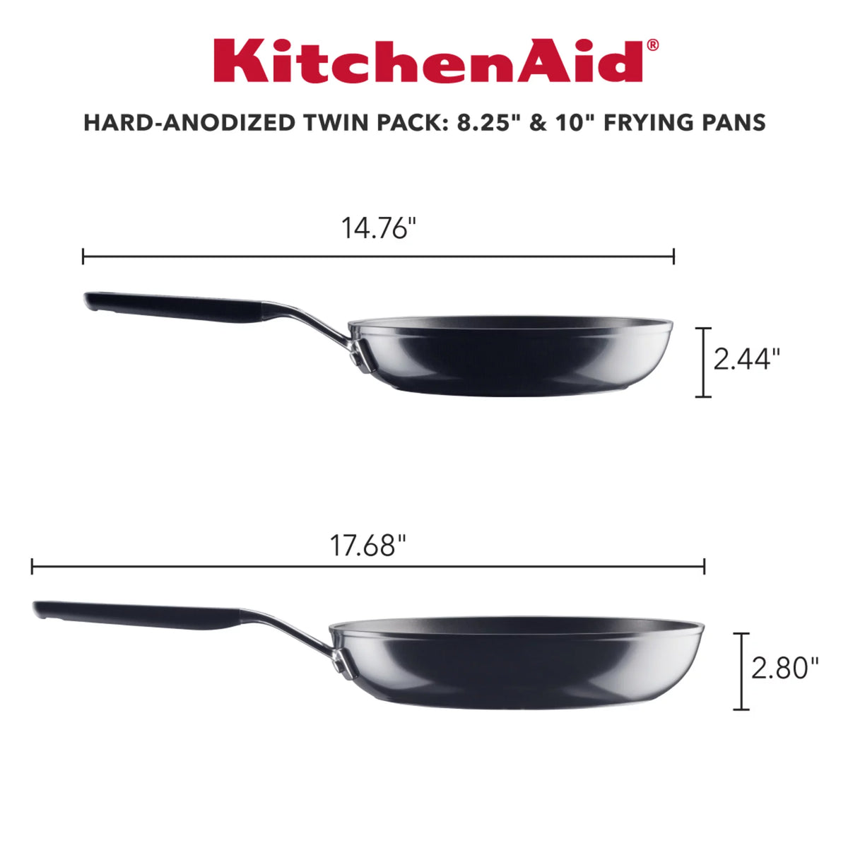 8.25 inch and 10 inch Nonstick Frying Pan Set C7121