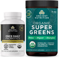 Organic Probiotics 30 Count + Organic Supergreens Powder 25 Servings G30429
