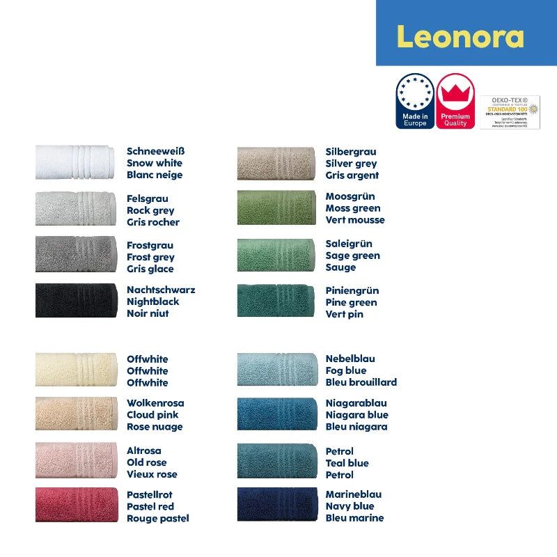 Silver Grey Hand Towel D9218