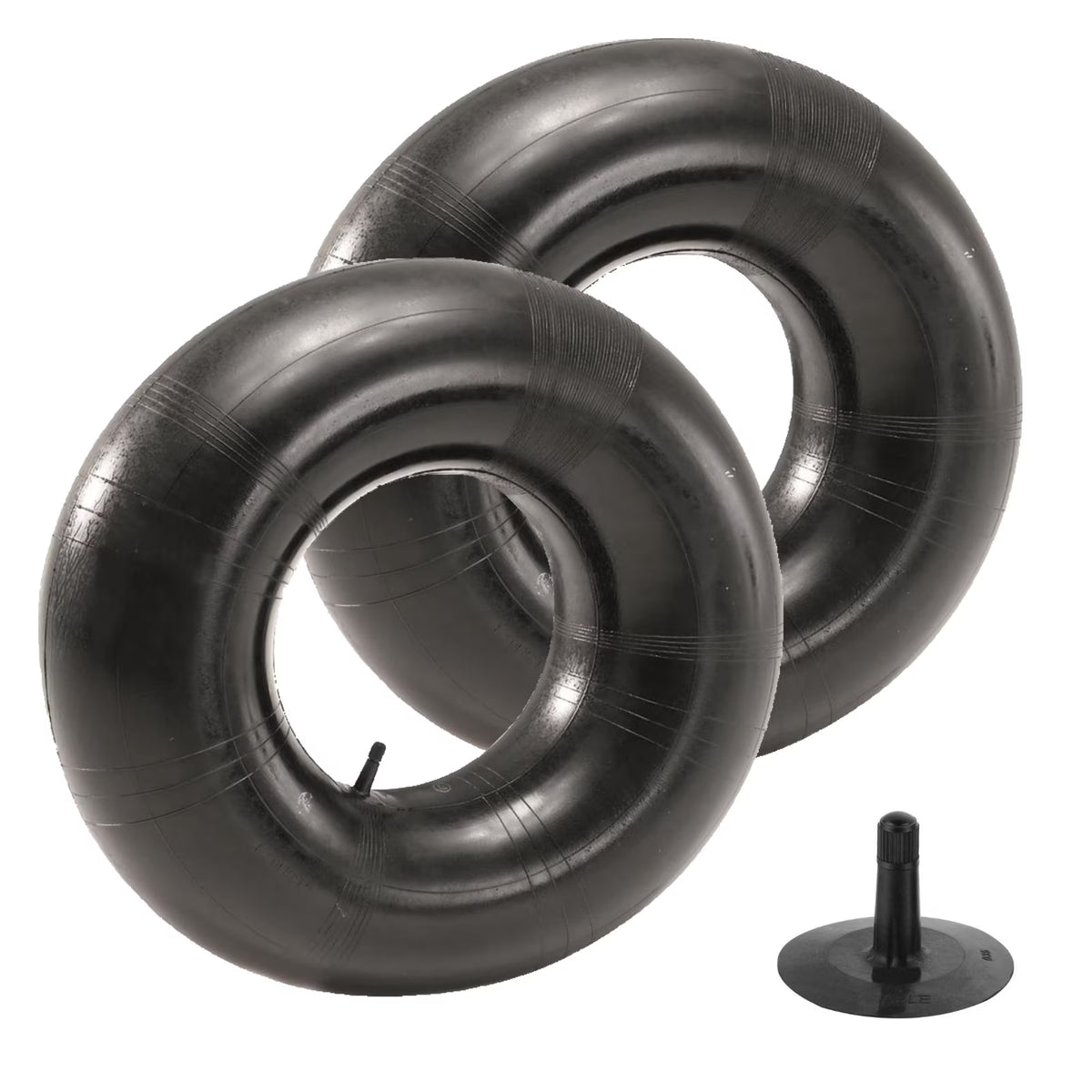 (2) Tire Inner Tubes 15x6x6 TR13 Straight Valve Stem J714216