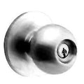 Passage Knob Set, Bright Brass Finish O29195