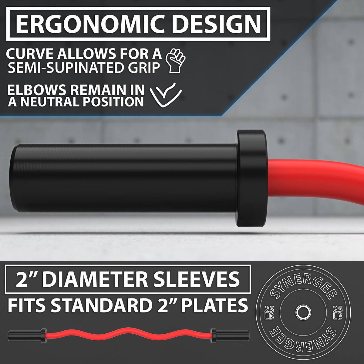 EZ Curl Bar Q5585
