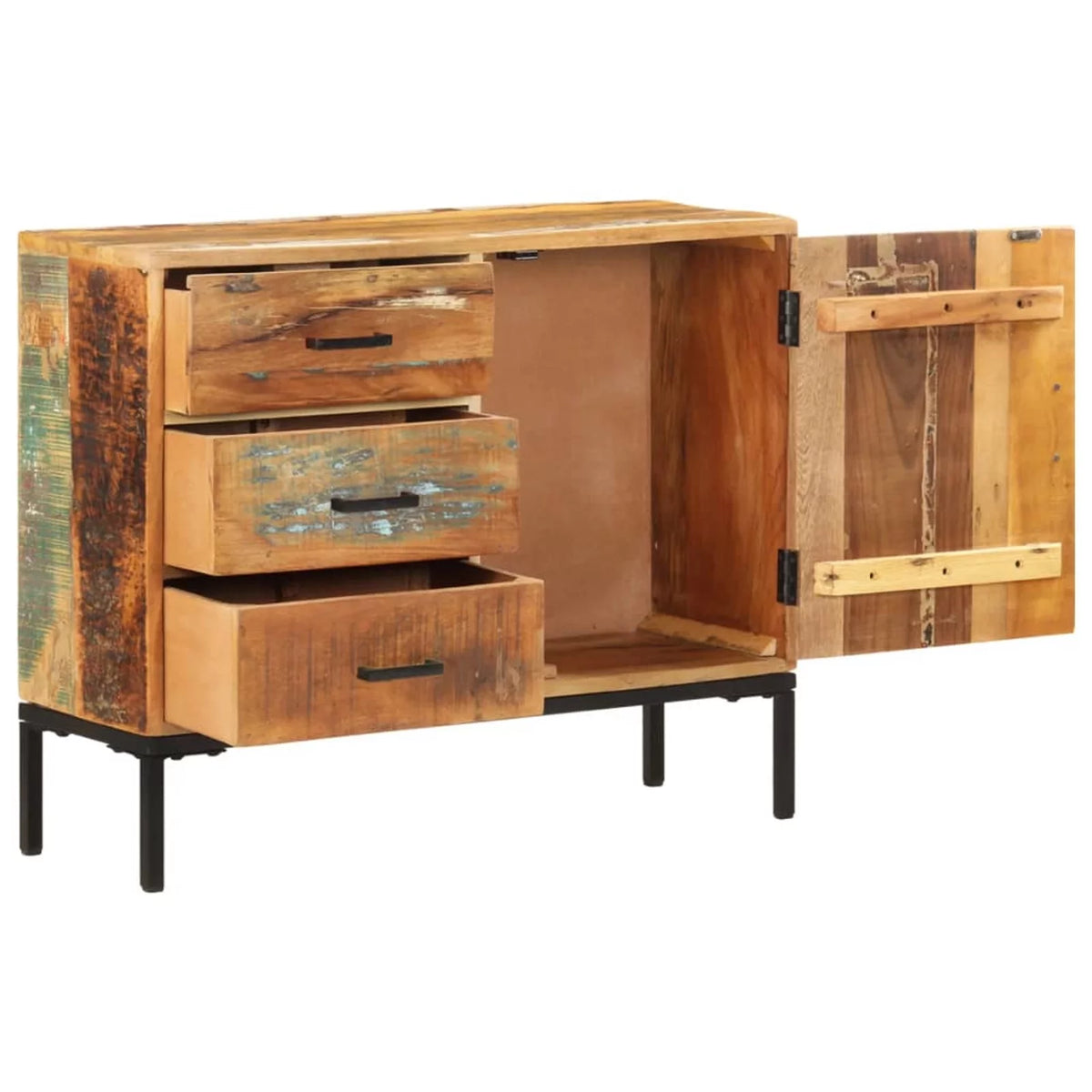 Solid Reclaimed Wood Sideboard Y354