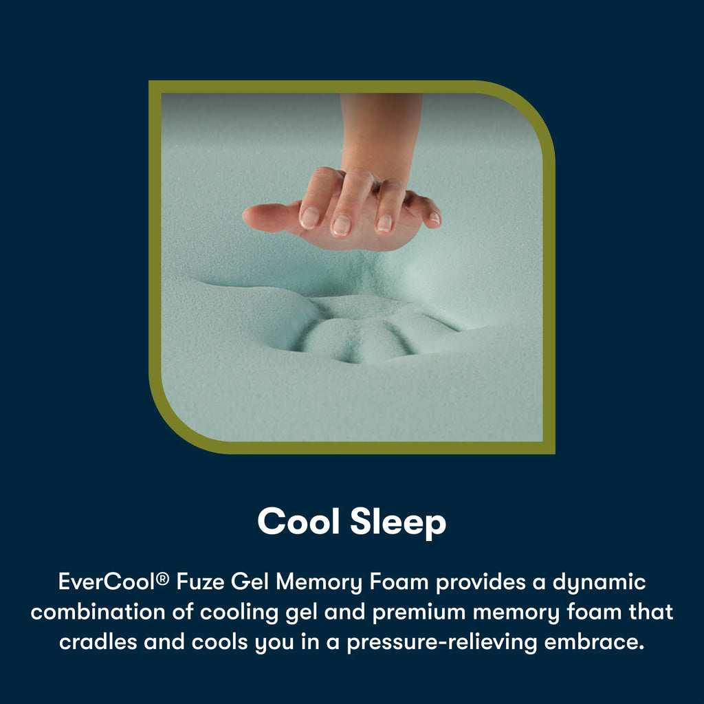 14.25 Memory Foam Plush Mattress T848660