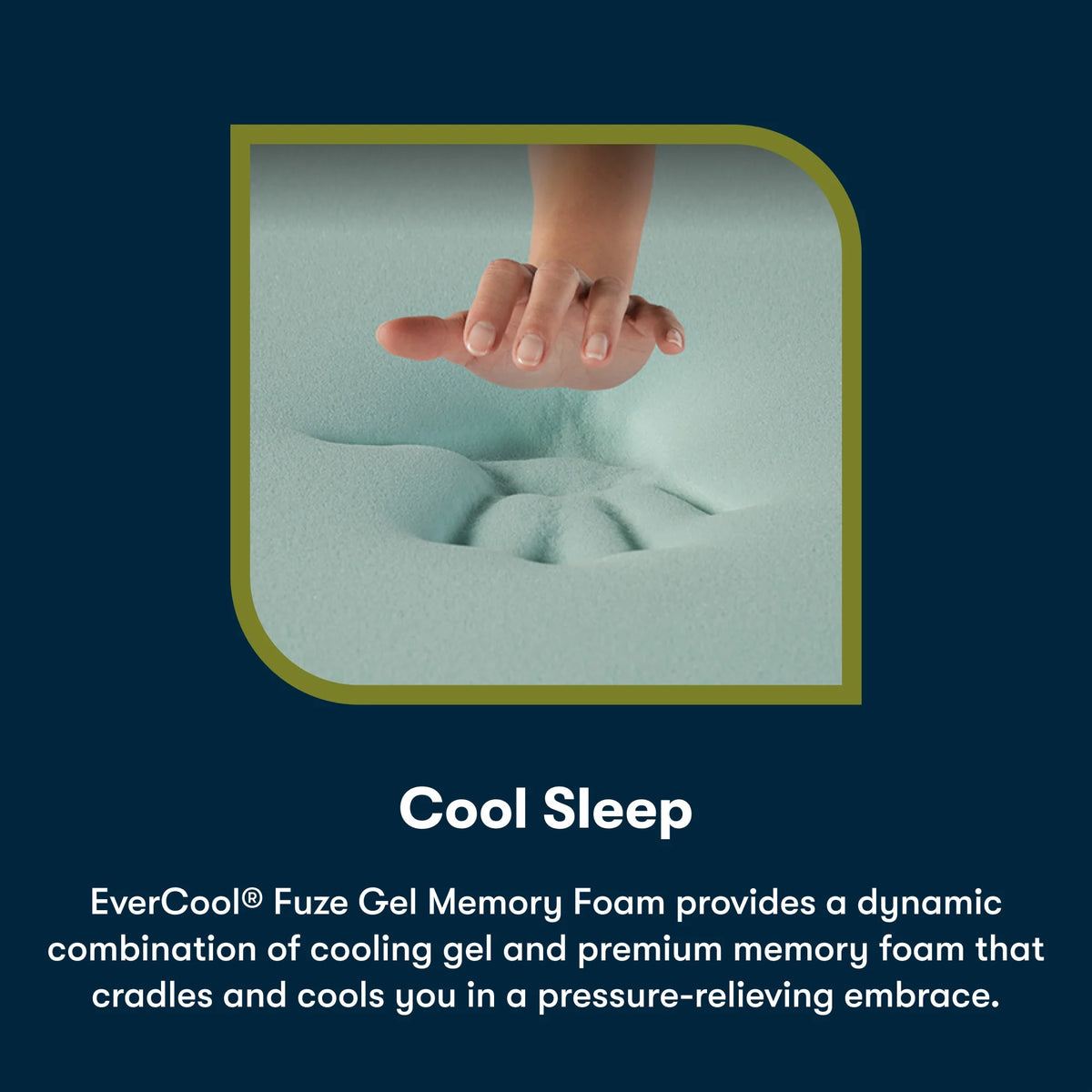 14.25 Memory Foam Plush Mattress T848660