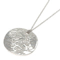 Tiffany Notes Round Ginza 2008 Necklace Silver V300622