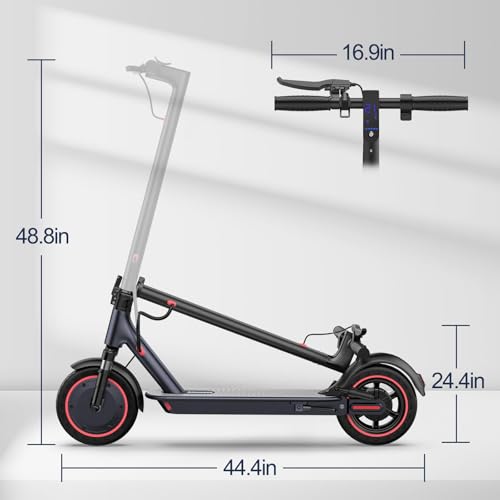 Folding Electric Scooter with Solid Tires and Dual Suspension G911