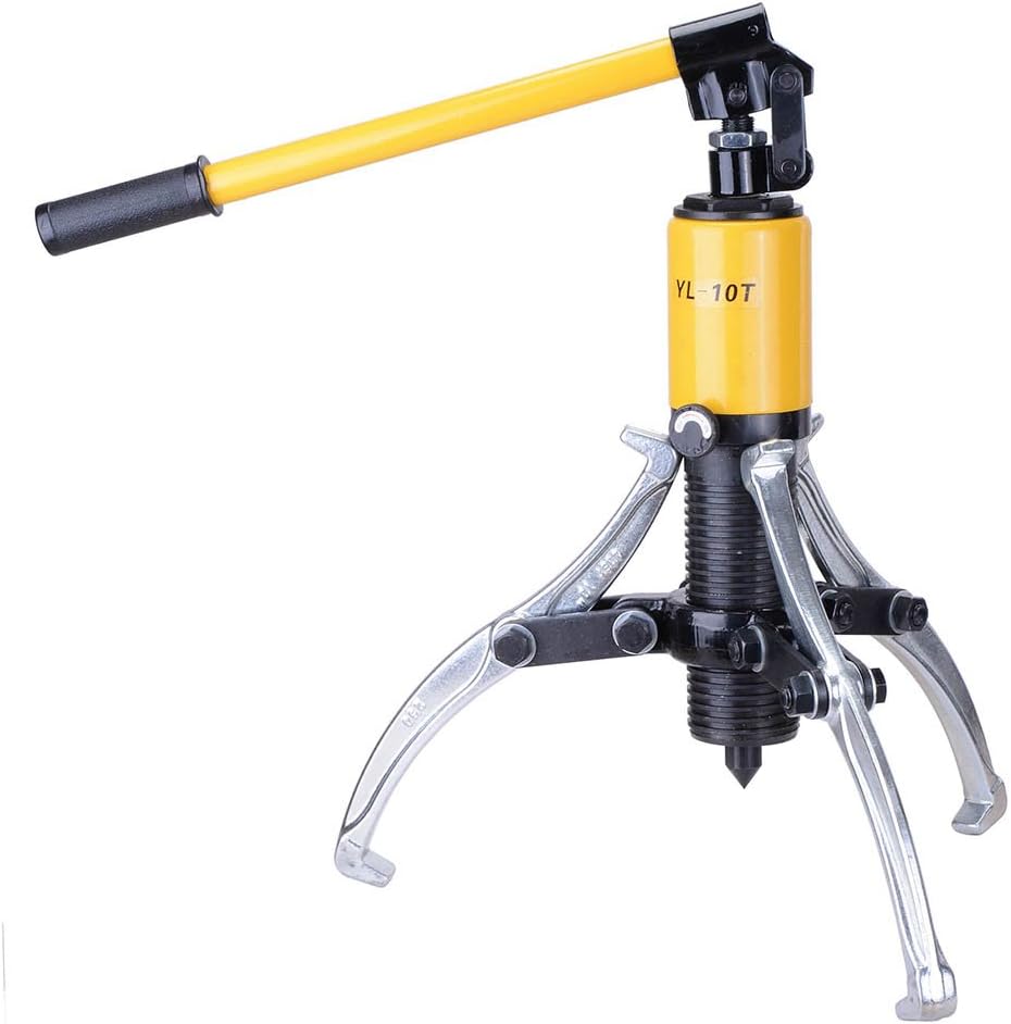 3-Jaw Hydraulic Gear Puller Set 10 Ton with Case H638890