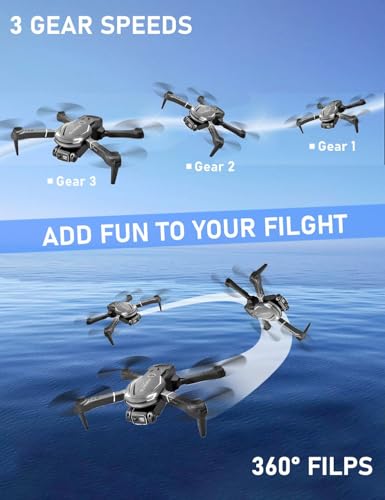 Mini Drone with Camera, 1080P FPV, 3 Batteries P543
