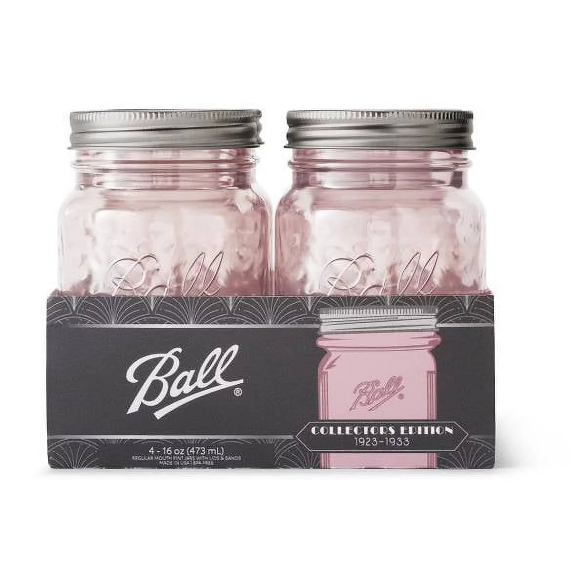 16 oz Wide Mouth Jar Pack of 4 Z315571